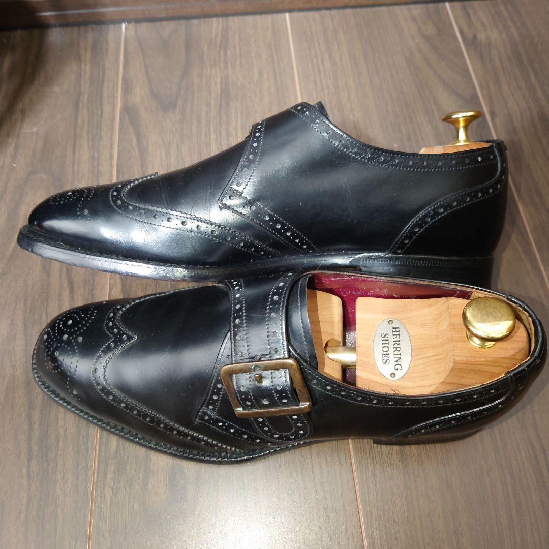 【希少品】旧チャーチ マスタークラス シングルモンク フルブローグ 7F