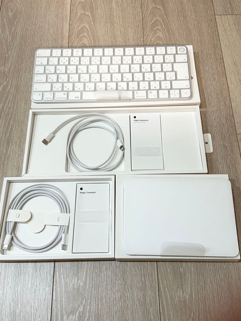 【美品】apple トラックパッド3＆マジックキーボード