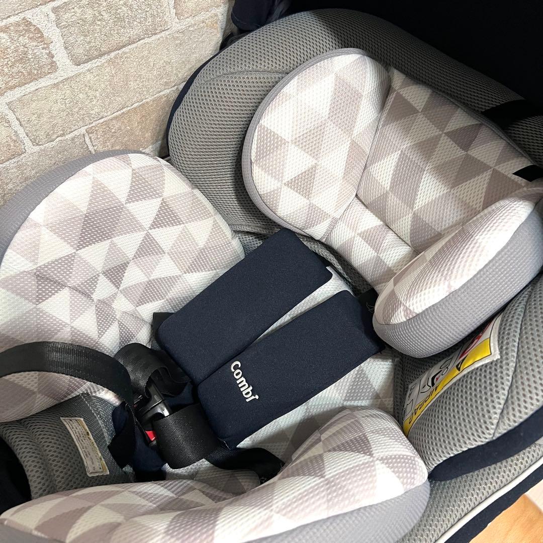 【美品♡】クルムーヴスマートISOFIX エッグショックJN-570ネイビー