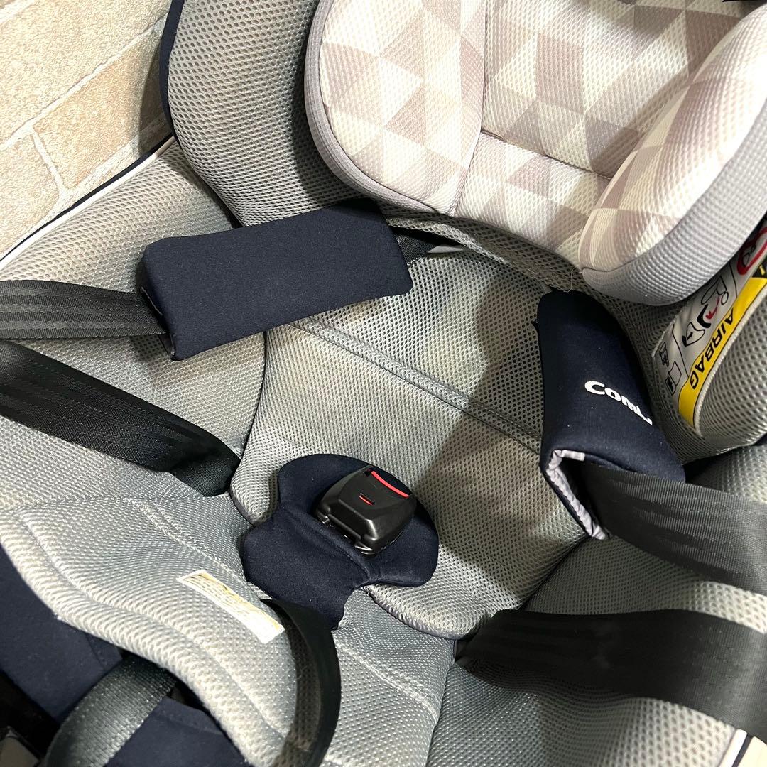 【美品♡】クルムーヴスマートISOFIX エッグショックJN-570ネイビー