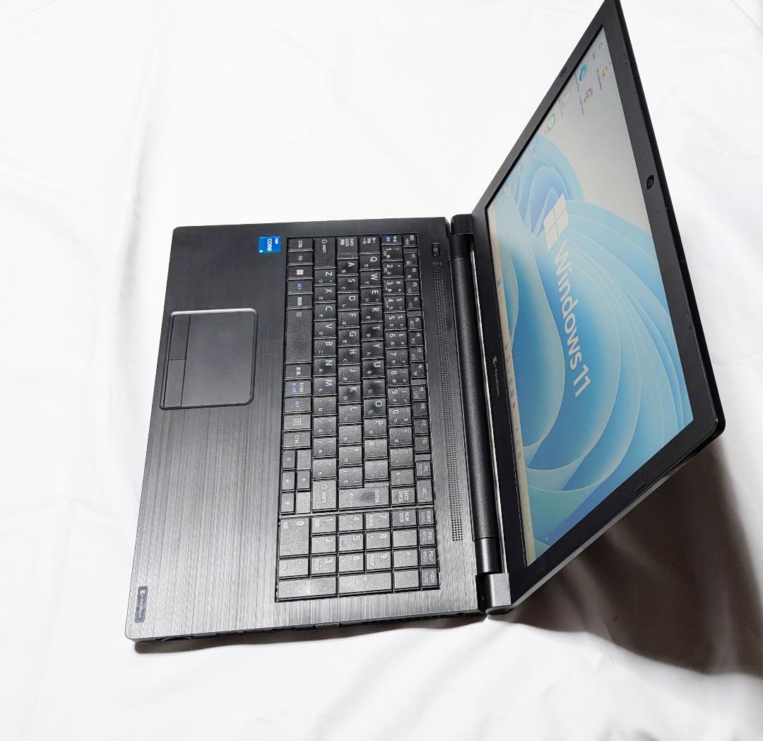 【美品】Dynabook 11世代i5/8G/512G、オフィス、テレワーク可