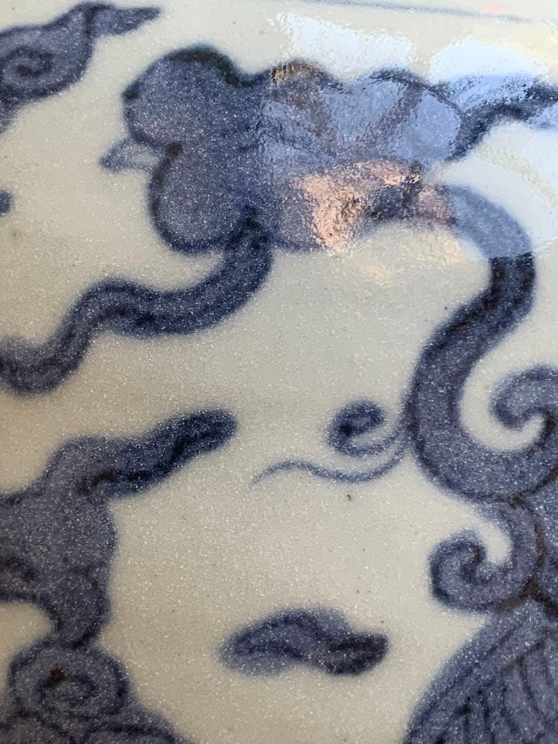 中国明時代染付花瓶