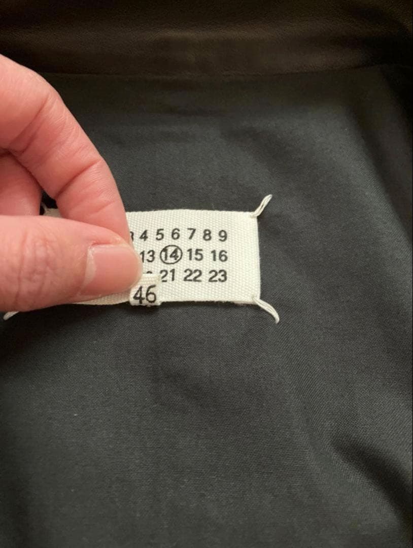 Maison Margiela 5-ZIP マルジェラ　ライダースジャケット