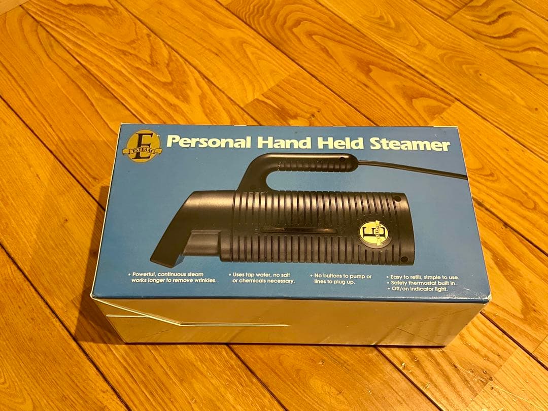 【現状品】Jiffy Steamer ESTEAM ジフィー ハンドスチーマー