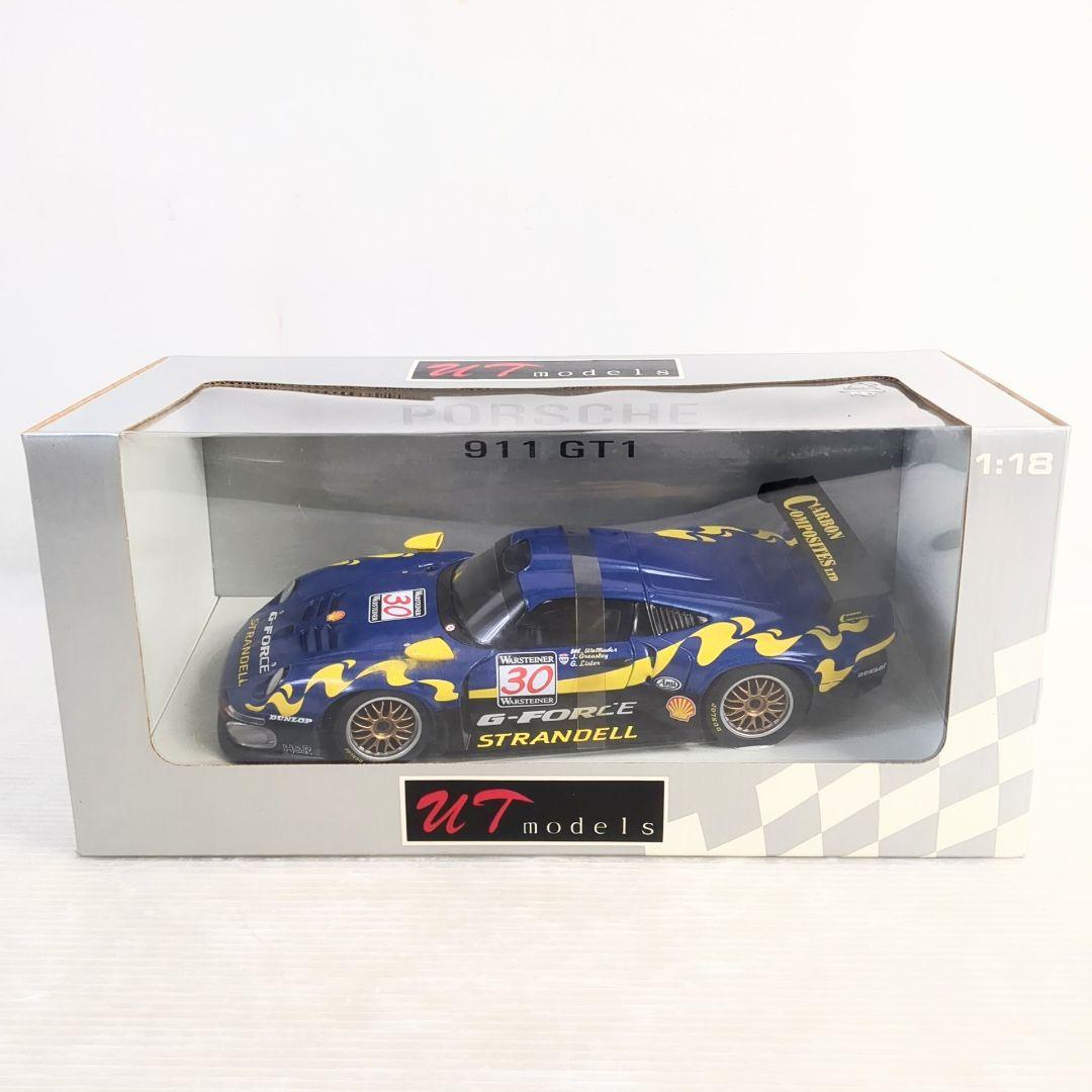 UT models 1/18 ポルシェ911 GT1 ダイキャストモデル