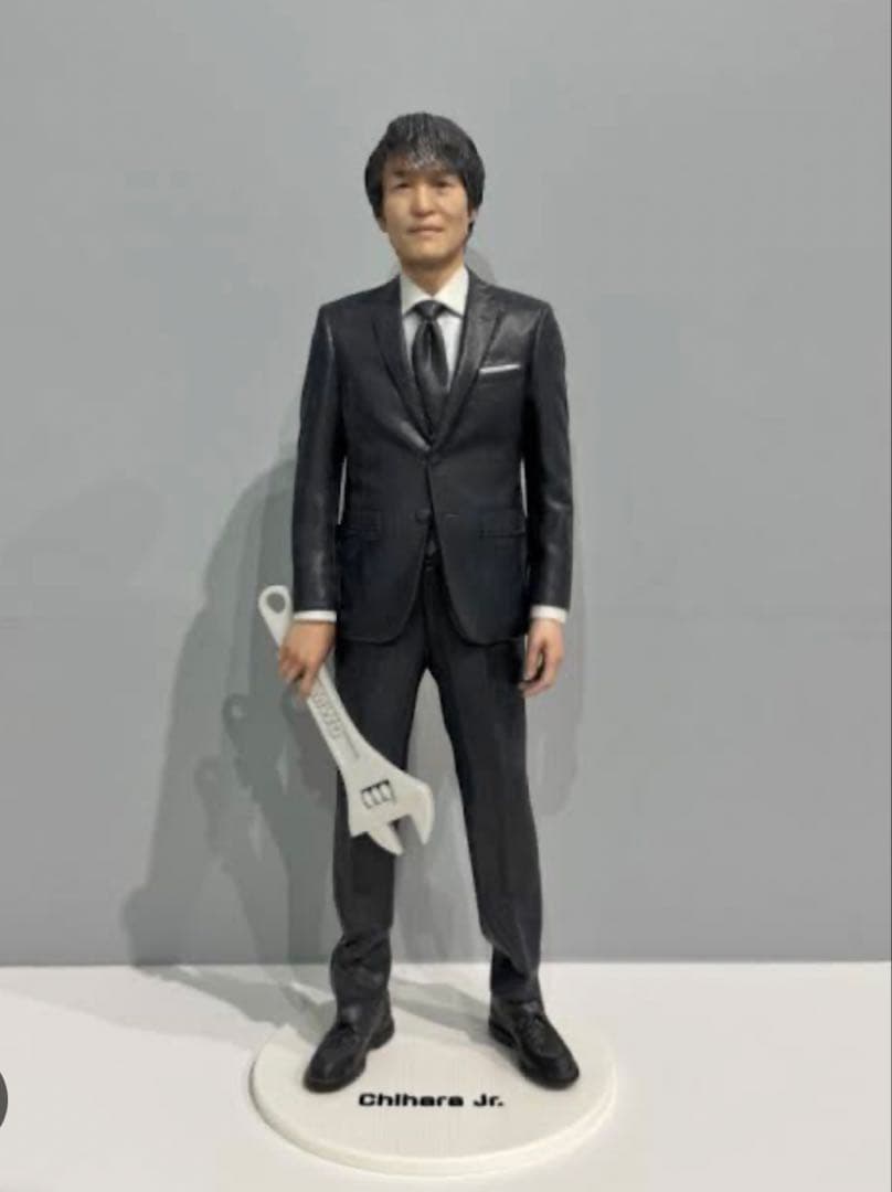 千原ジュニア展3D立体肖像フィギュア No.10 個展