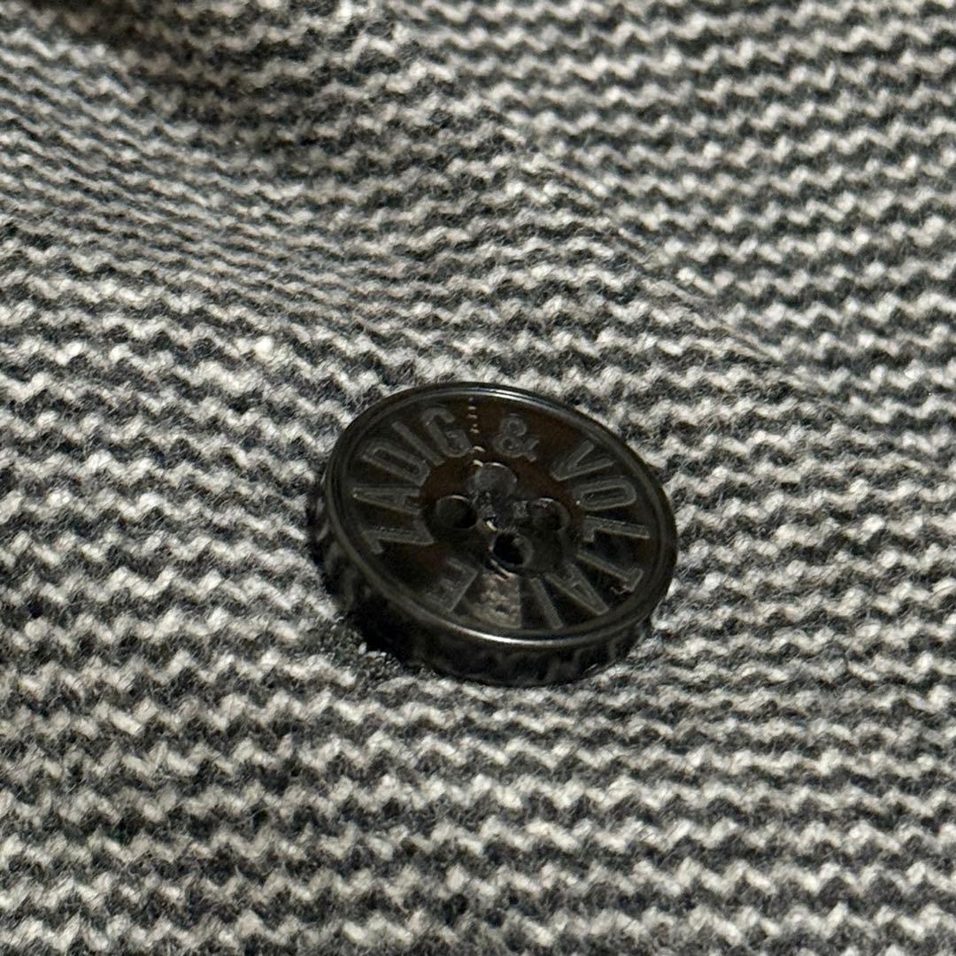 極美品　ザディグ エ ヴォルテール　チェスターコート　ロング丈　ウール　高級