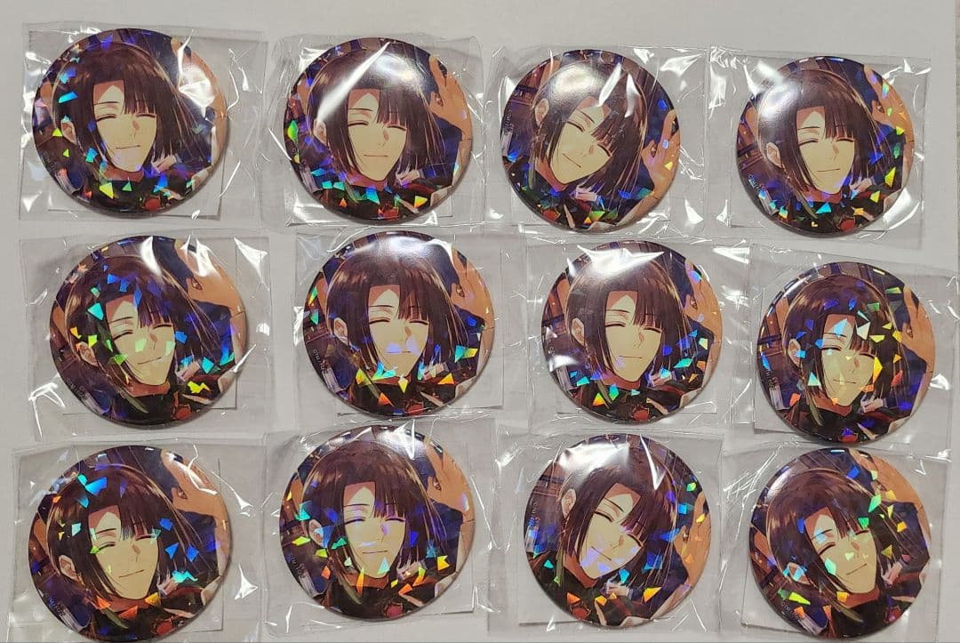 Fate FGO　太公望　ホテルカルデア　ホログラム缶バッジ　12点