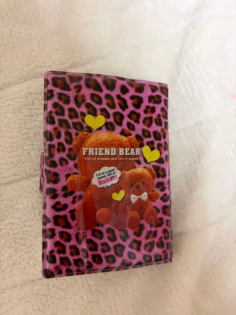 フレンドベア ステッカー帳 ウォーターシール、シャカシャカシール付き