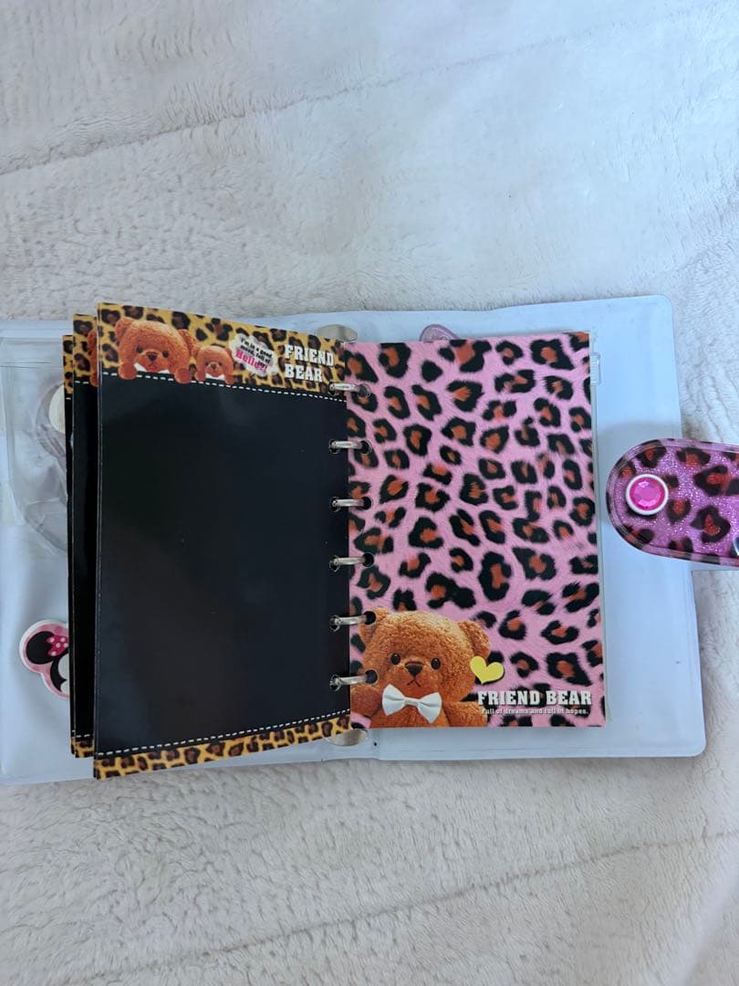 フレンドベア ステッカー帳 ウォーターシール、シャカシャカシール付き