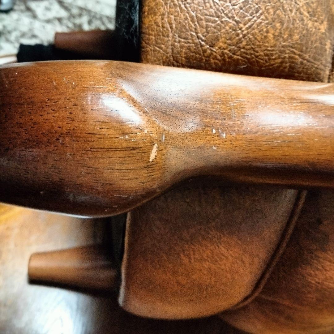 マルニ木工 ベルサイユ オットマン ブラウン美品