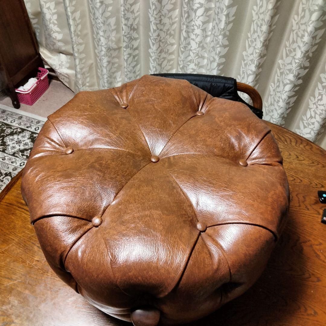 マルニ木工 ベルサイユ オットマン ブラウン美品