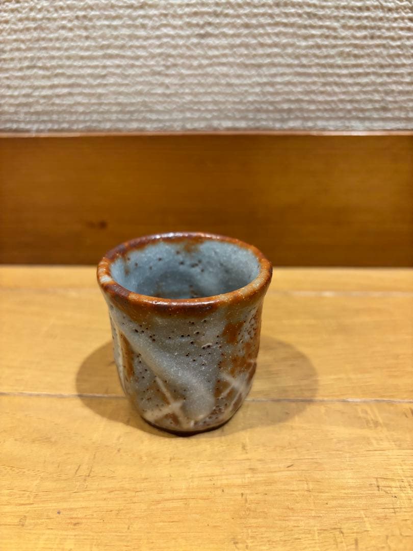 美濃焼　水野輝幸作　徳利・ぐい呑セット　未使用品