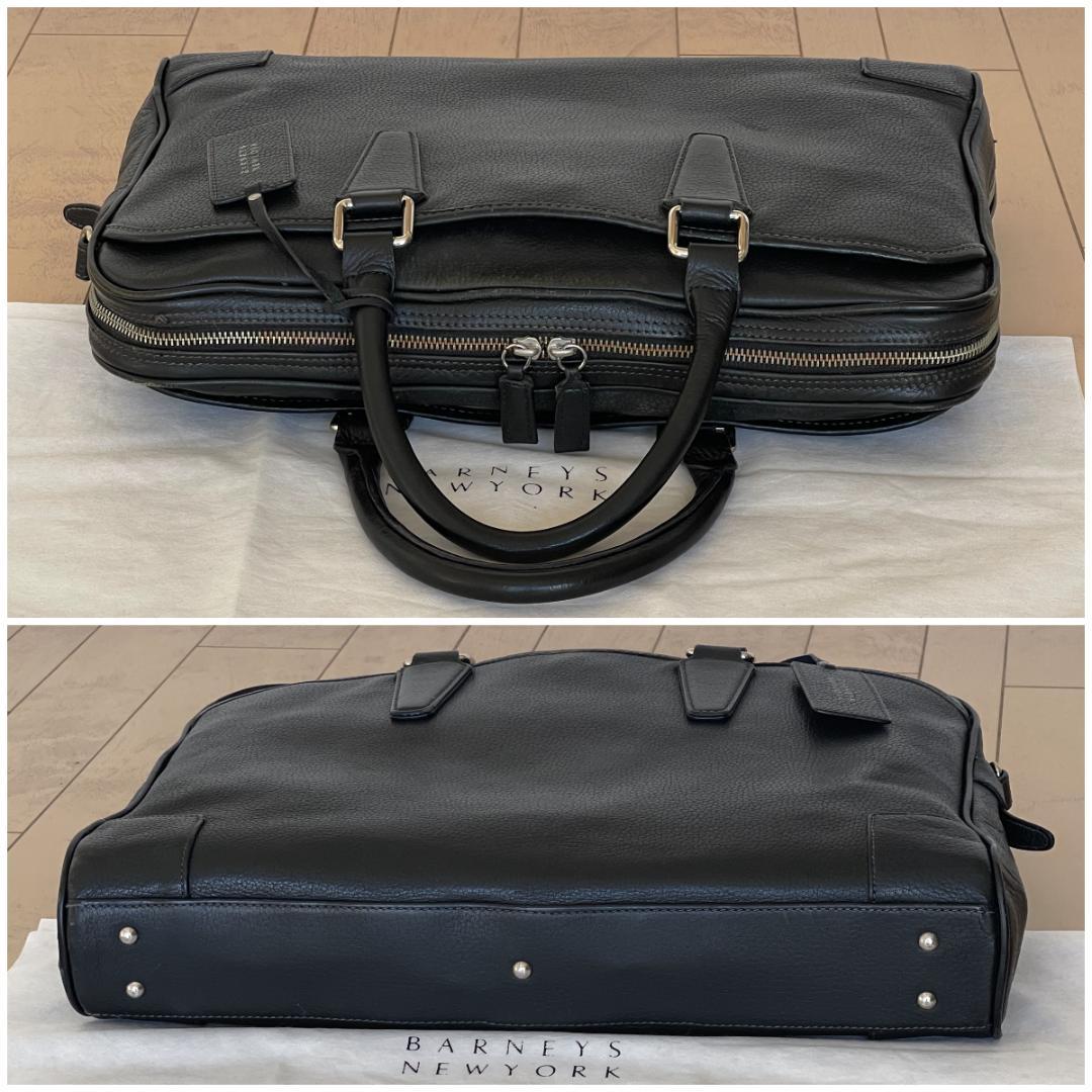 【定価59,400円】バーニーズニューヨーク レザーブリーフ(ショルダー未使用)