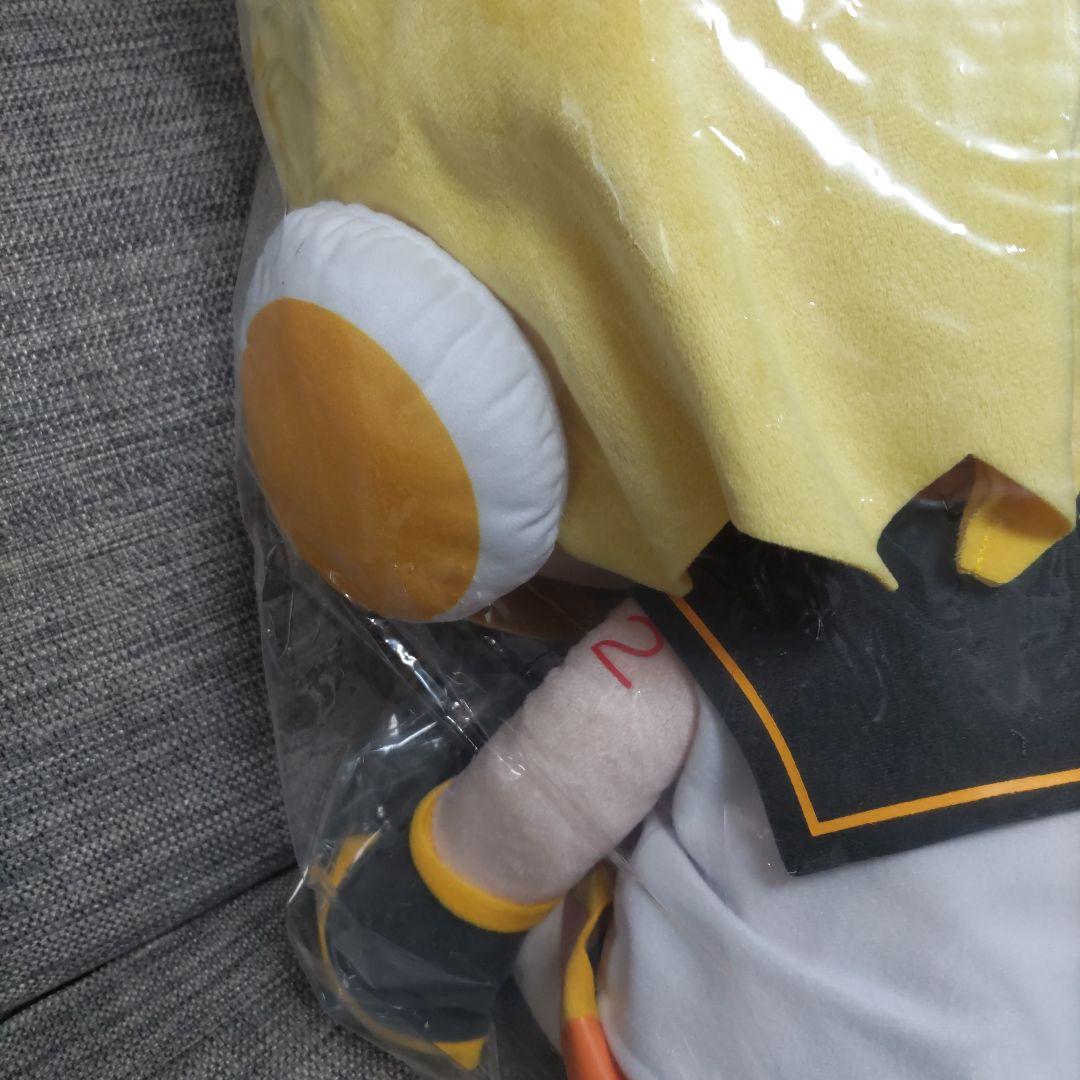 鏡音リン ／ふわぷち どでかジャンボぬいぐるみ 初音ミクシリーズ／ボカロ／