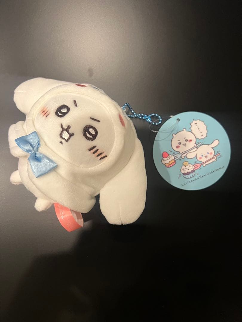 ちいかわサンリオコラボ　ミニマスコット　ちいかわ×シナモン　ハチワレ×ポチャッコ