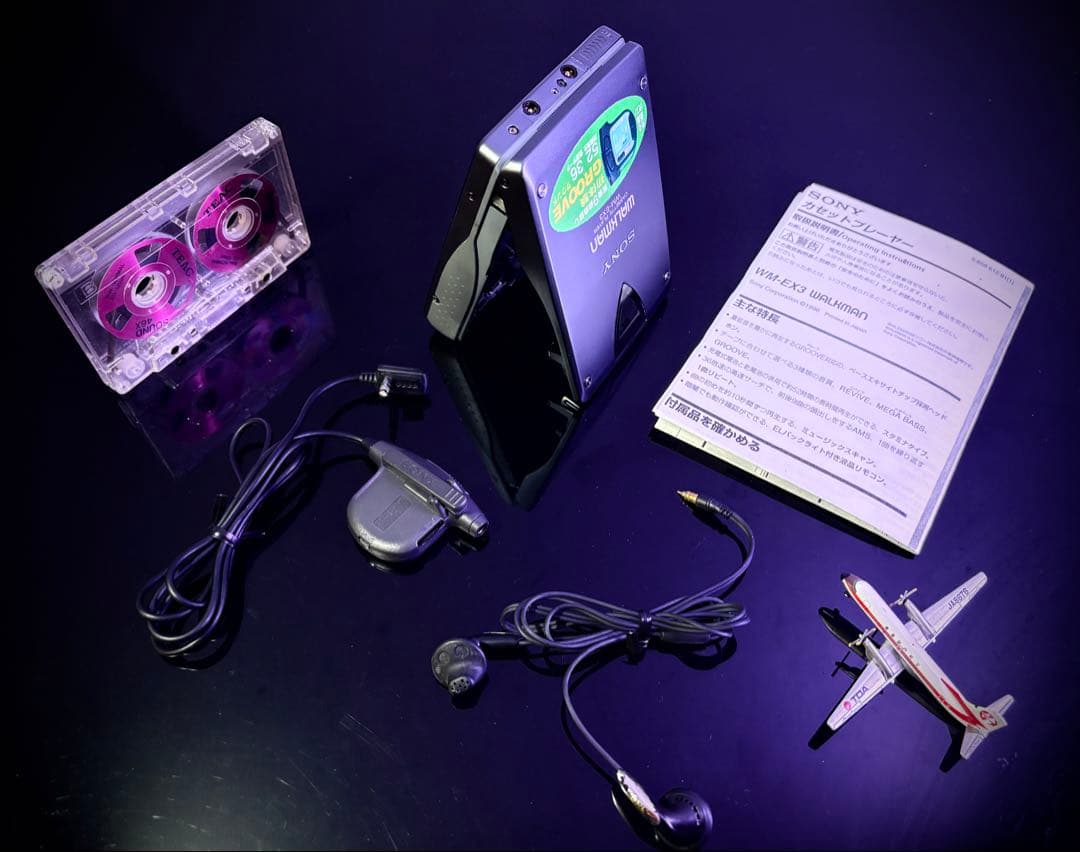 カセットウォークマン SONY WM-EX3「整備済み、完動美品」