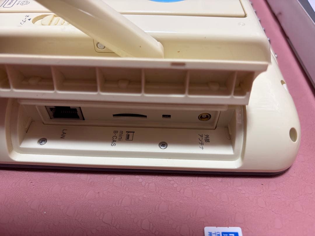 防水対応TOSHIBA REGZA SD-P100WP＋新品地デジアンテナセット