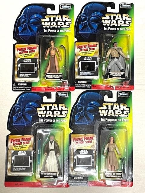 ☆新品 ビンテージ スターウォーズPOTF US版FF16種17体