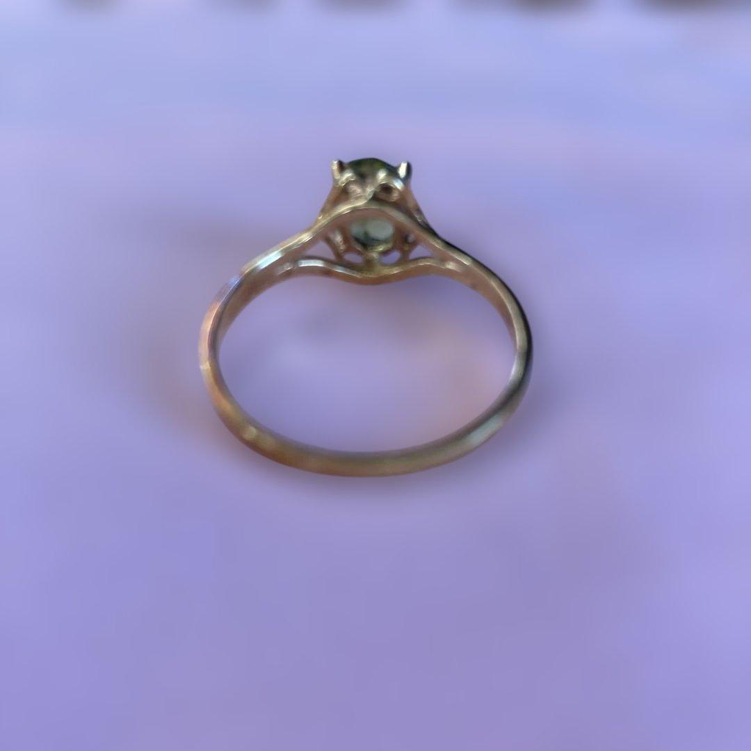 ペリドット指輪　750