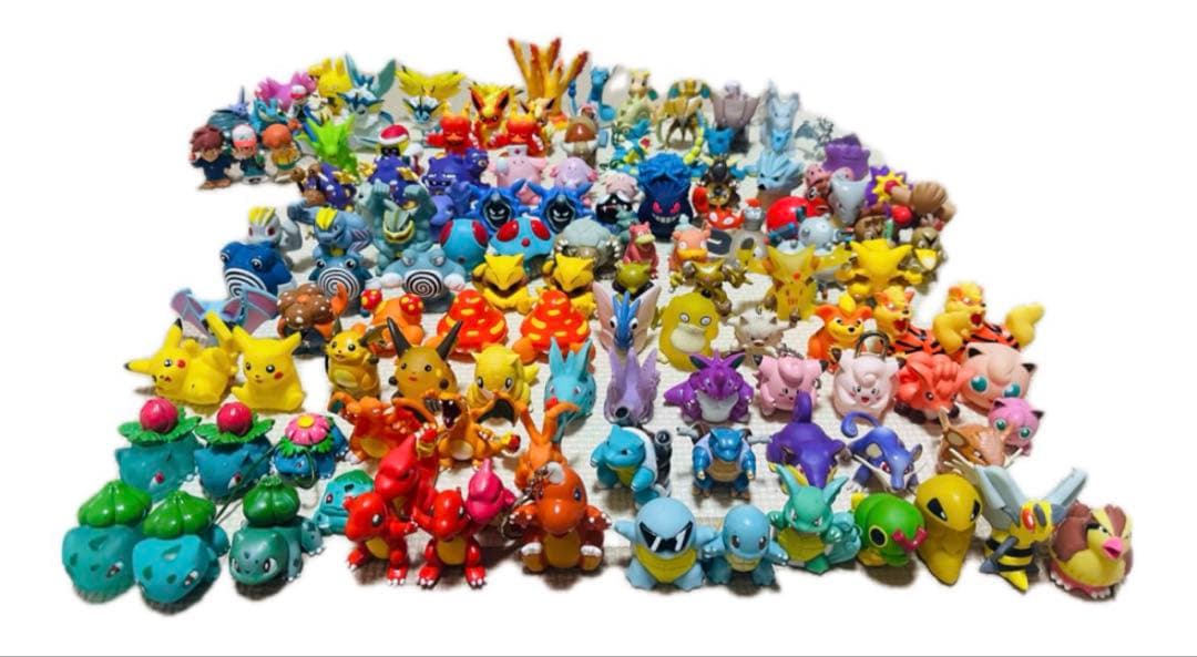 【ポケモン】初期 指人形・フィギュア・ソフビ 大量セット！ 絶版・希少品多数！