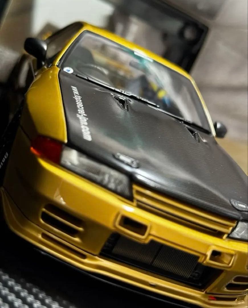 絶版希少 TOR SECRET GT-R (VR32) Gold