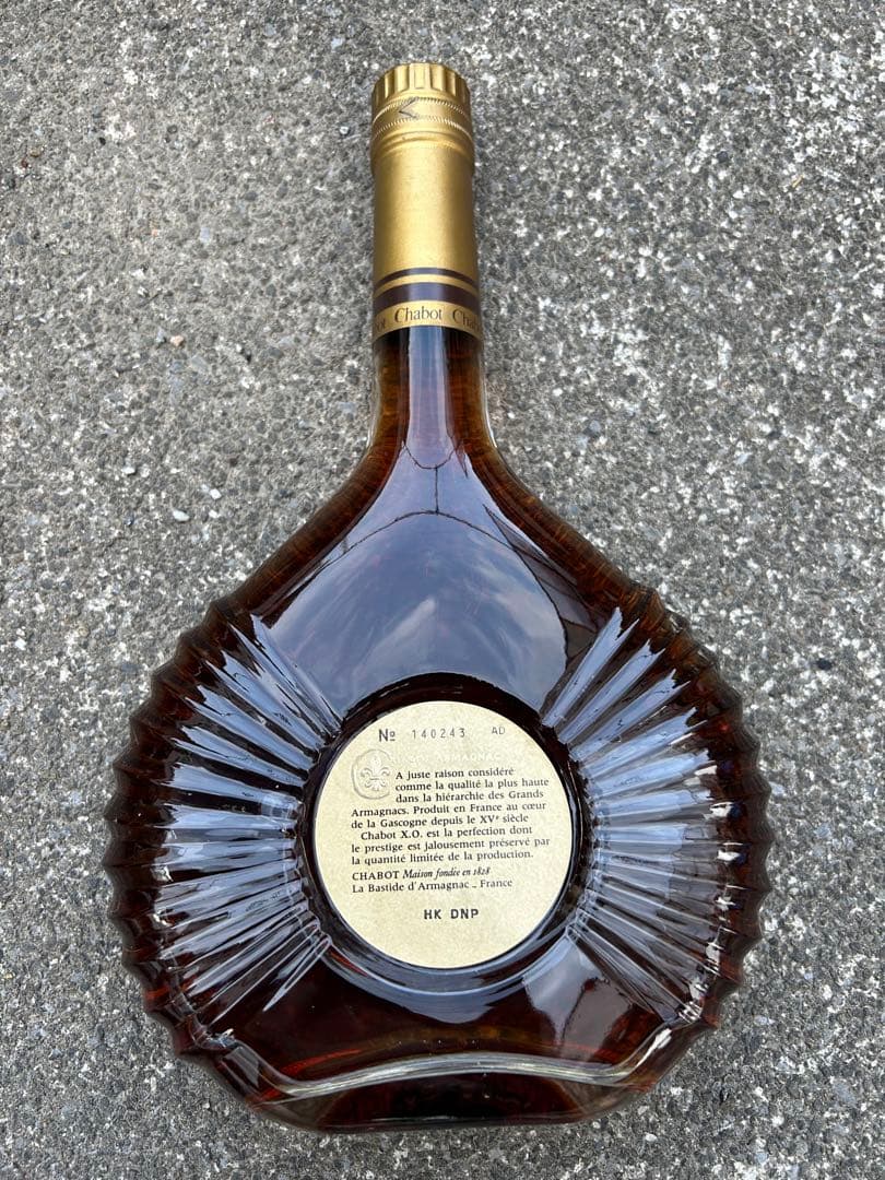 酒　XO chabot CREST12 OLDPARR 3点出品