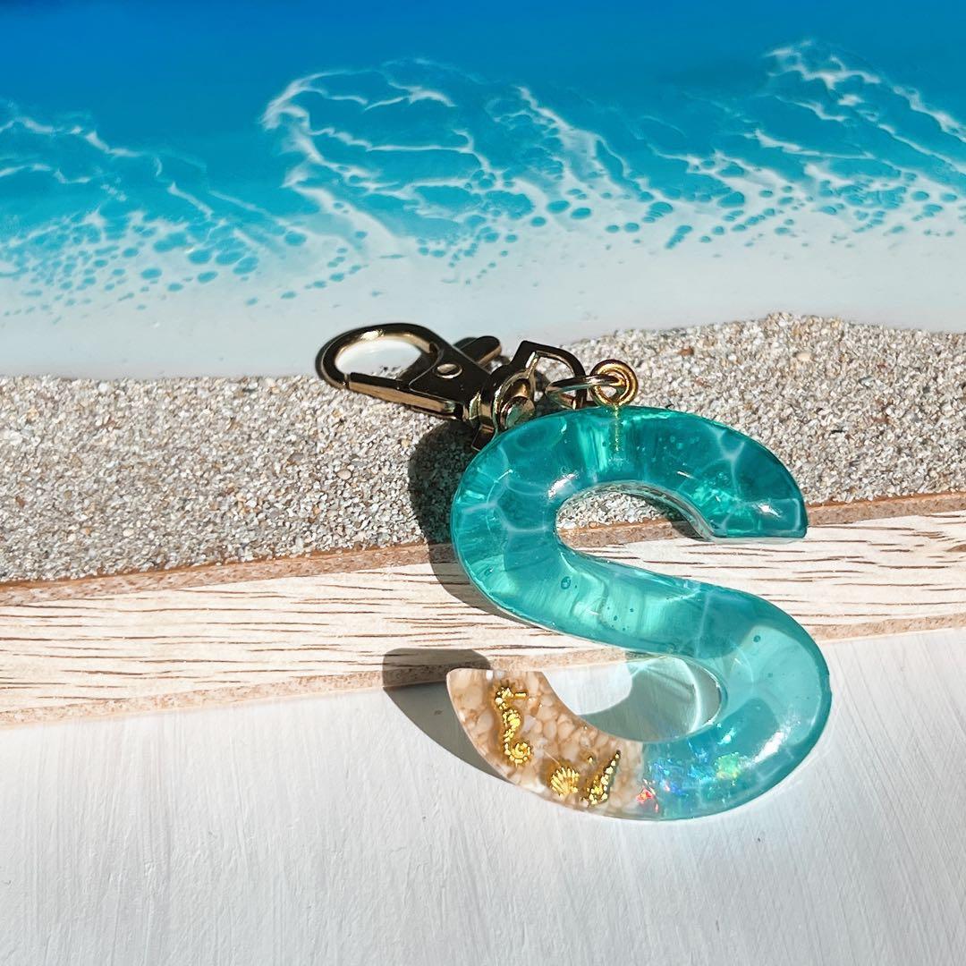 イニシャルレジンキーホルダー オーダー専用