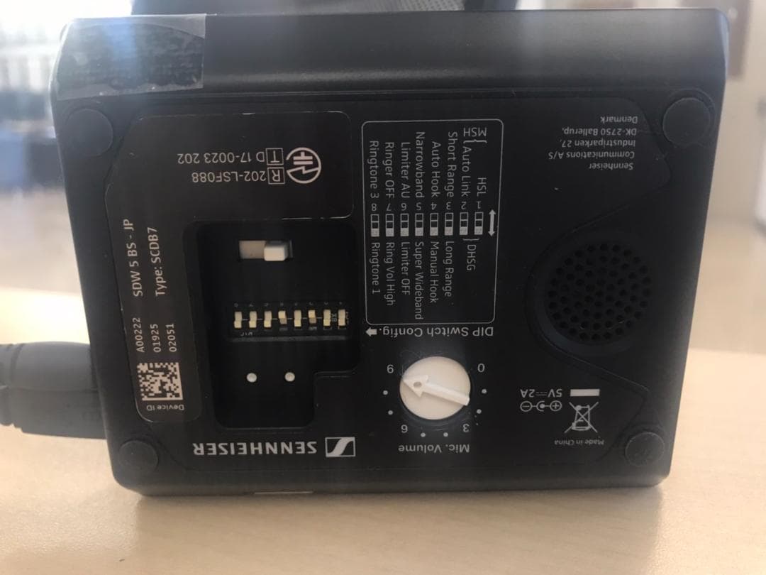 【動作確認済】SENNHEISER SDW60