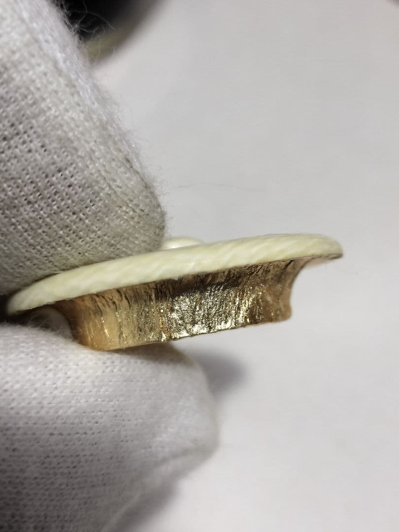 新品未使用 平安 景雲 仁清写鱗文茶入 共箱 仕覆 茶道具 手塚景雲 京焼