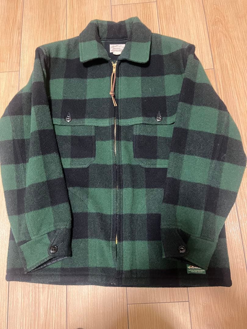 シュガーケーンBUFFALO PLAID STAG JACKET