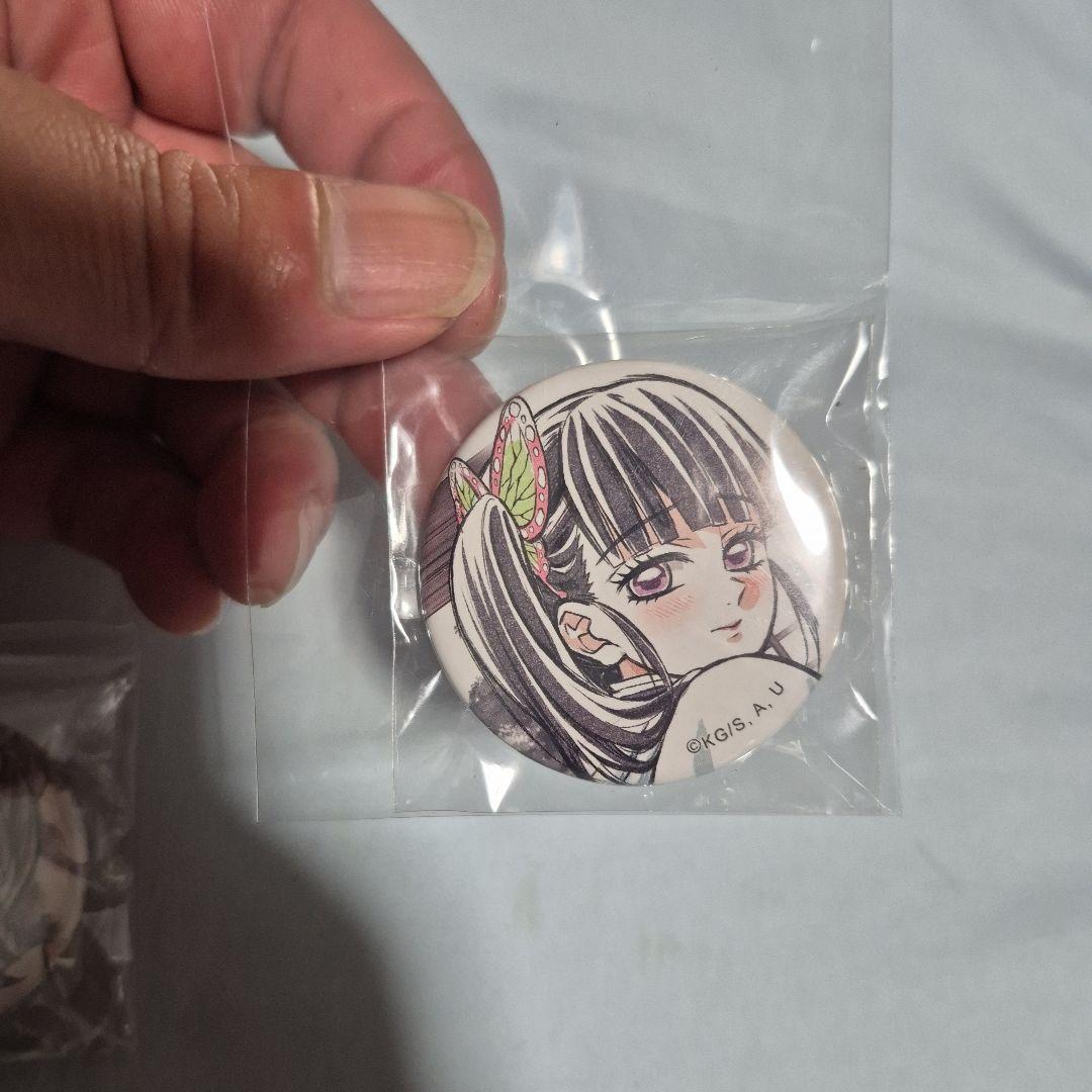 限定品⚠️１点物⚠️鬼滅の刃キャラクターイラスト 缶バッジ 2個セット