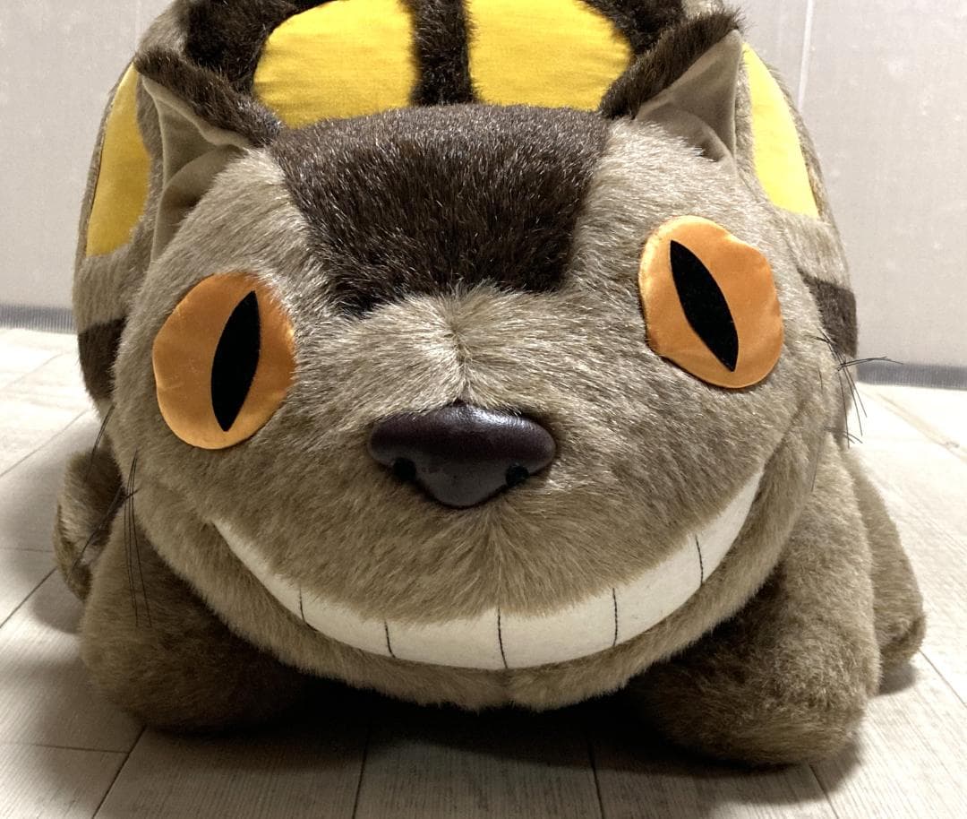 サンアロー　となりのトトロ　ネコバス　特大ぬいぐるみ　全長120cm　ジブリ