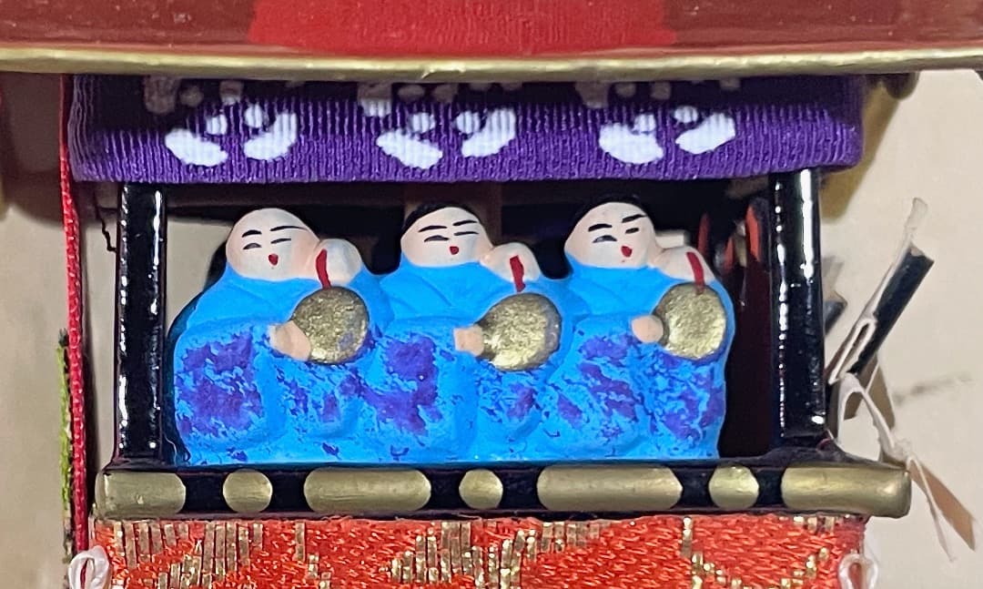 K 155・祇園祭山鉾ミニチュア　さくら井屋　長刀鉾、郷土玩具、廃絶、伝統工芸