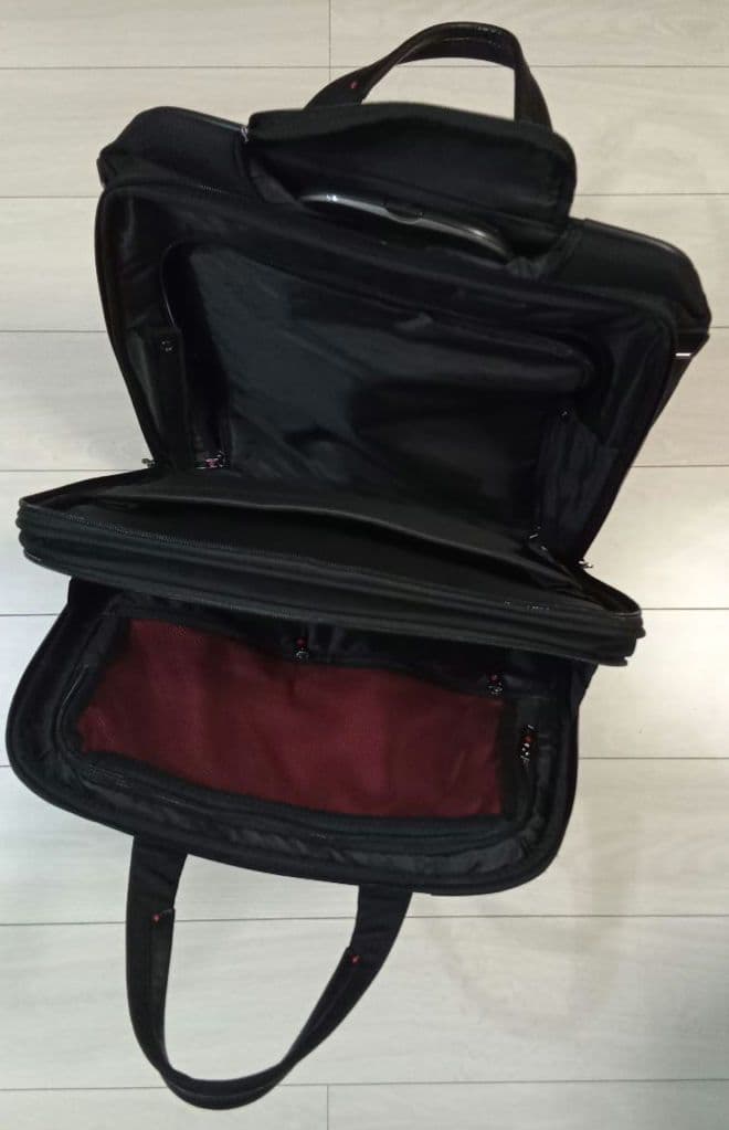 Samsonite プロデラックス ビジネスバッグ(ローリングトート) 2輪 黒