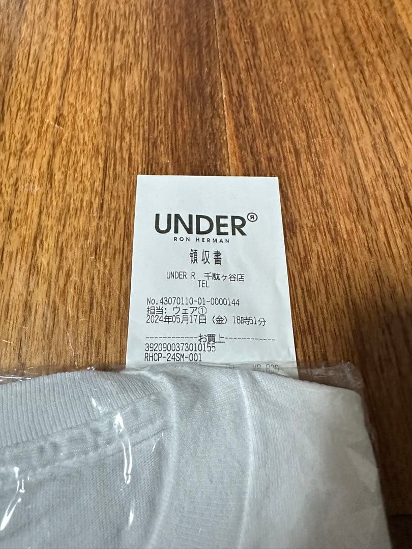 RED HOT CHILI PEPPERS Tシャツ UNDER Rロンハーマン