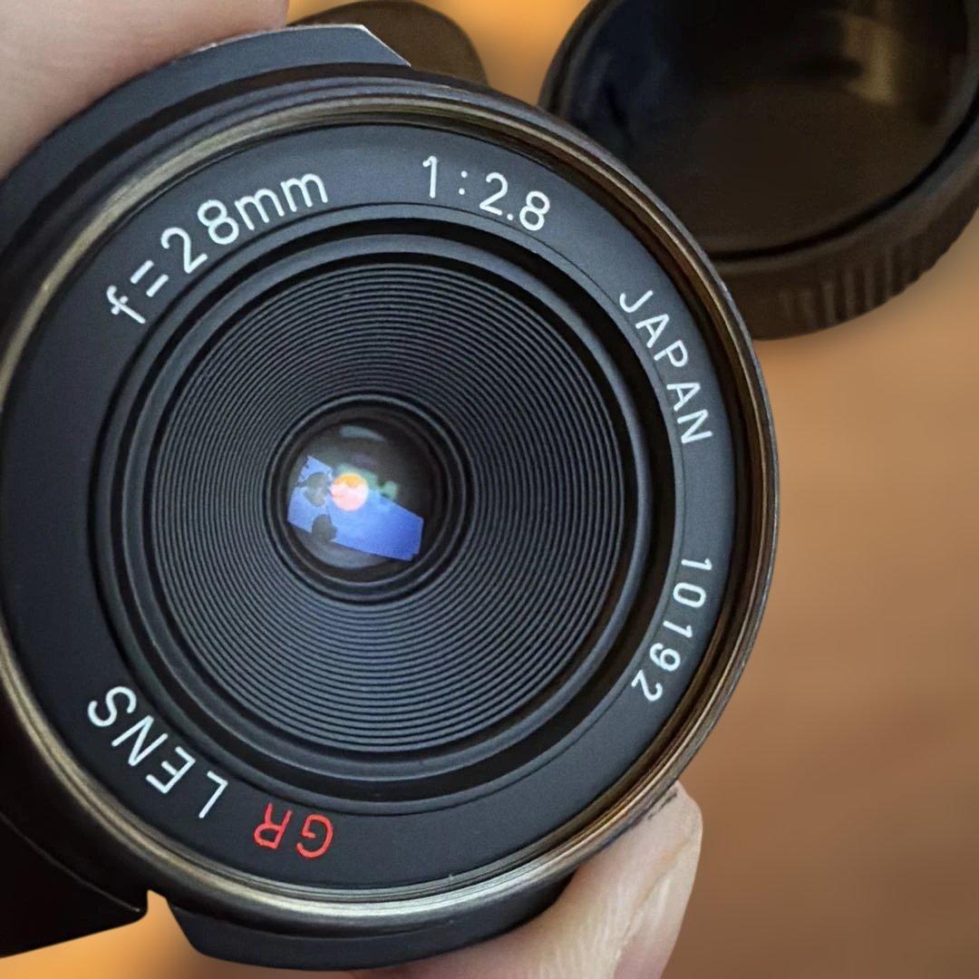 美品 RICOH GR LENS 28mm f2.8 LTM ブラック