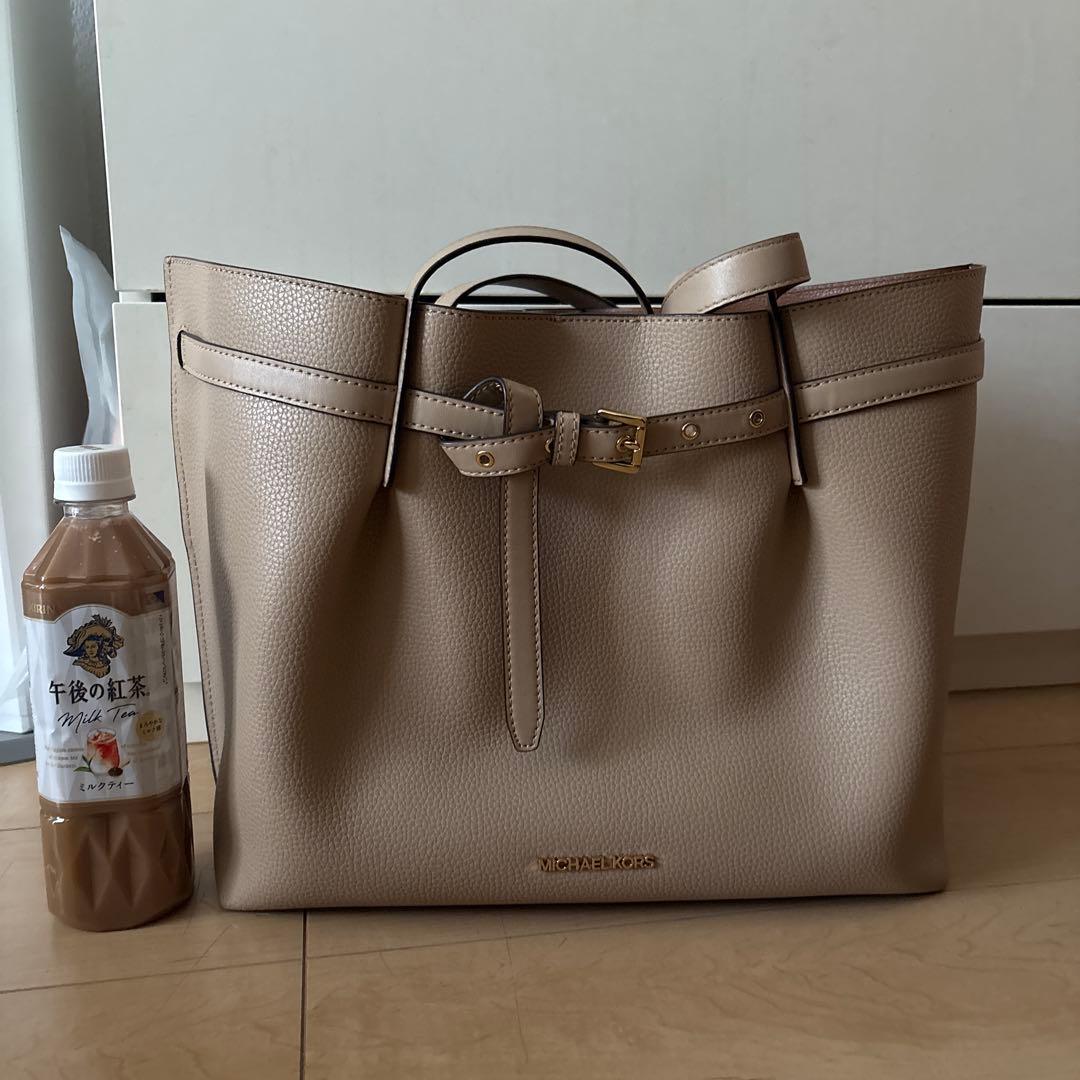 MICHAEL KORS ベージュ トートバッグ