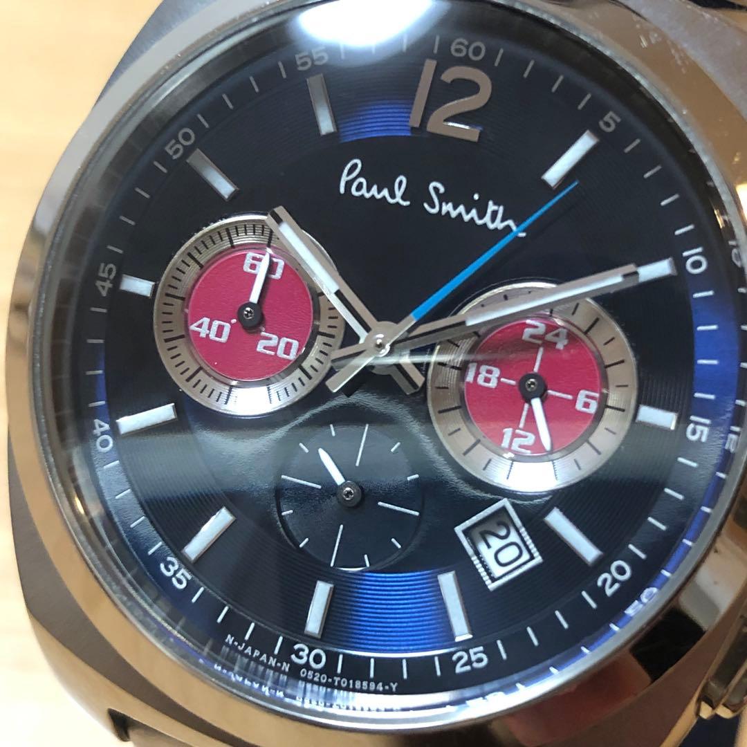 M*a様 ポールスミス Paul Smith クォーツ クロノ ファイナルアイズ