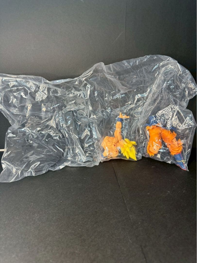 【日本国内正規品/未使用】とよたろうが描いてみた 親子かめはめ波　フィギュア2点