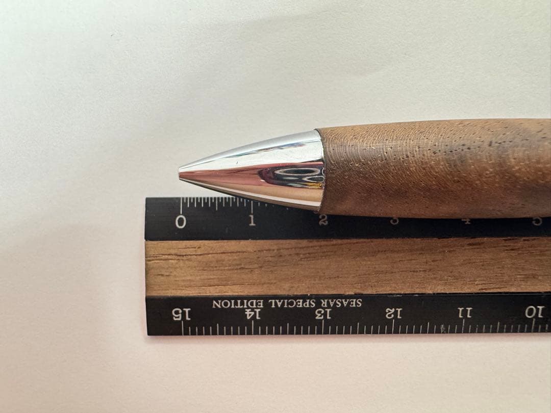 工房楔　クルミ瘤杢　シャープペンシル　0.5mm