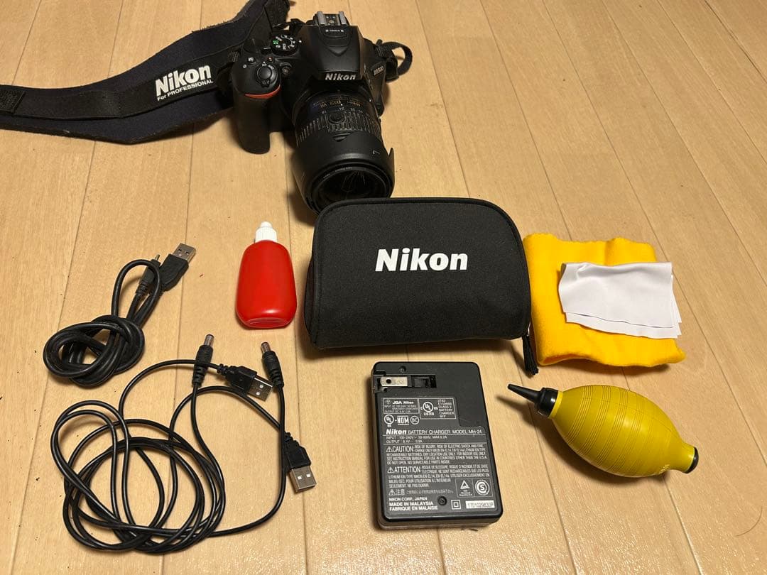 【格安！※レンズ破損あり】NikonD5500