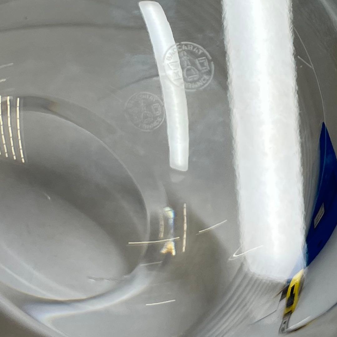 バカラ　大花瓶　共箱　高さ17.5㎝　東な7-1221☆1F