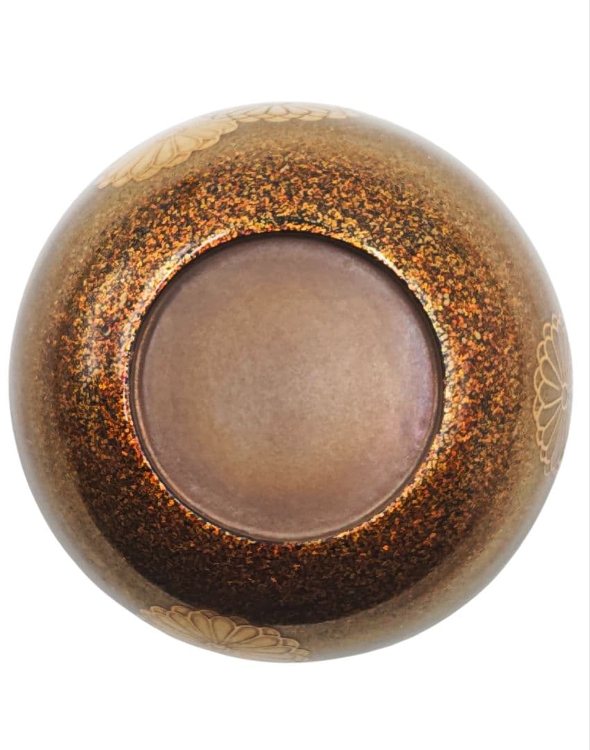 表千家【尋牛斎 書付】【渡辺松悦】『即中斎御好写 瑞雲棗』内銀 共箱 棗