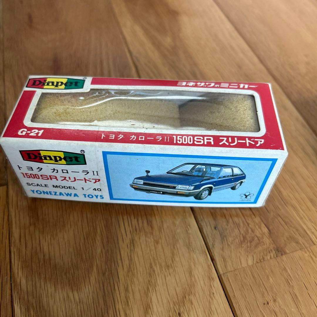 【希少】トヨタ カローラ II 1500SR ミニカー ダイヤペット