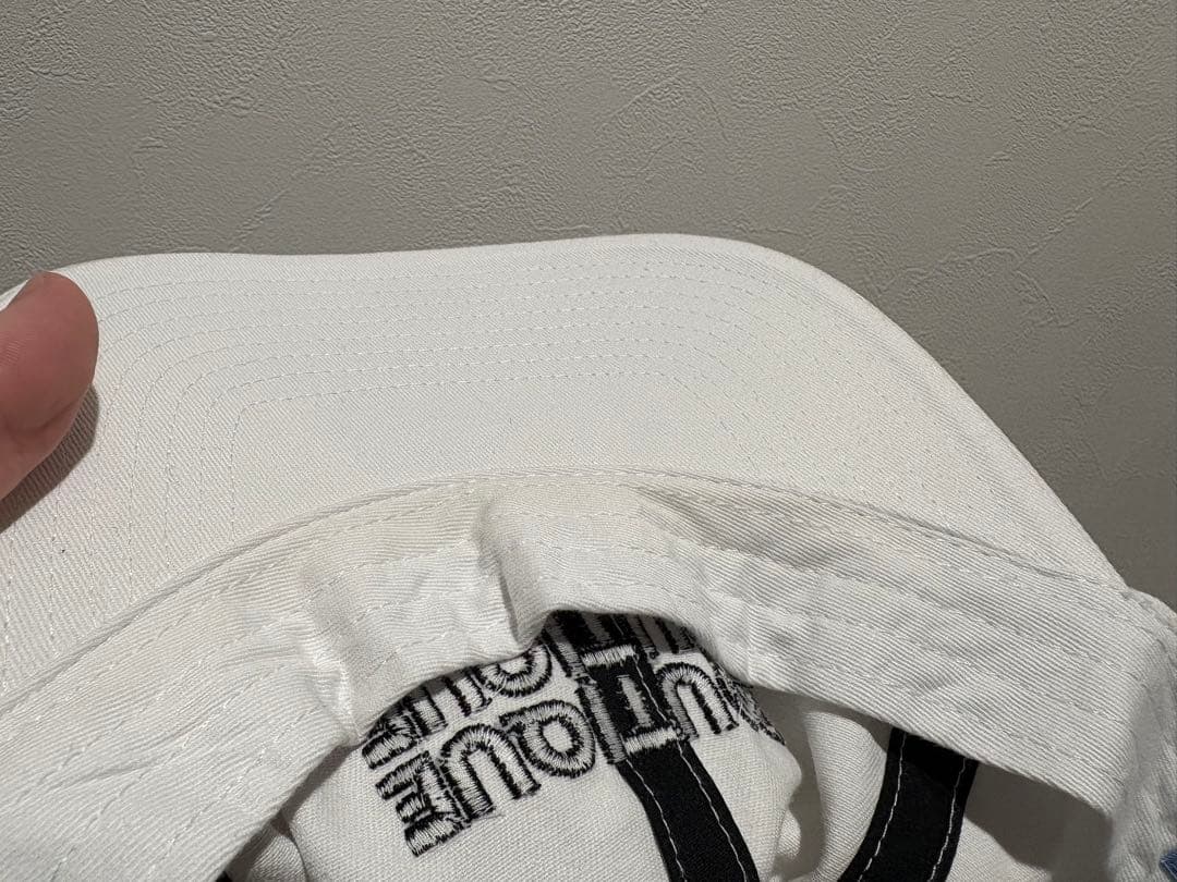 BOUTIQUE NEAT 金子恵治47 Brand キャップ ホワイト