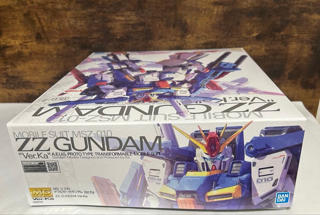 【新品未開封】 MG ZZガンダム