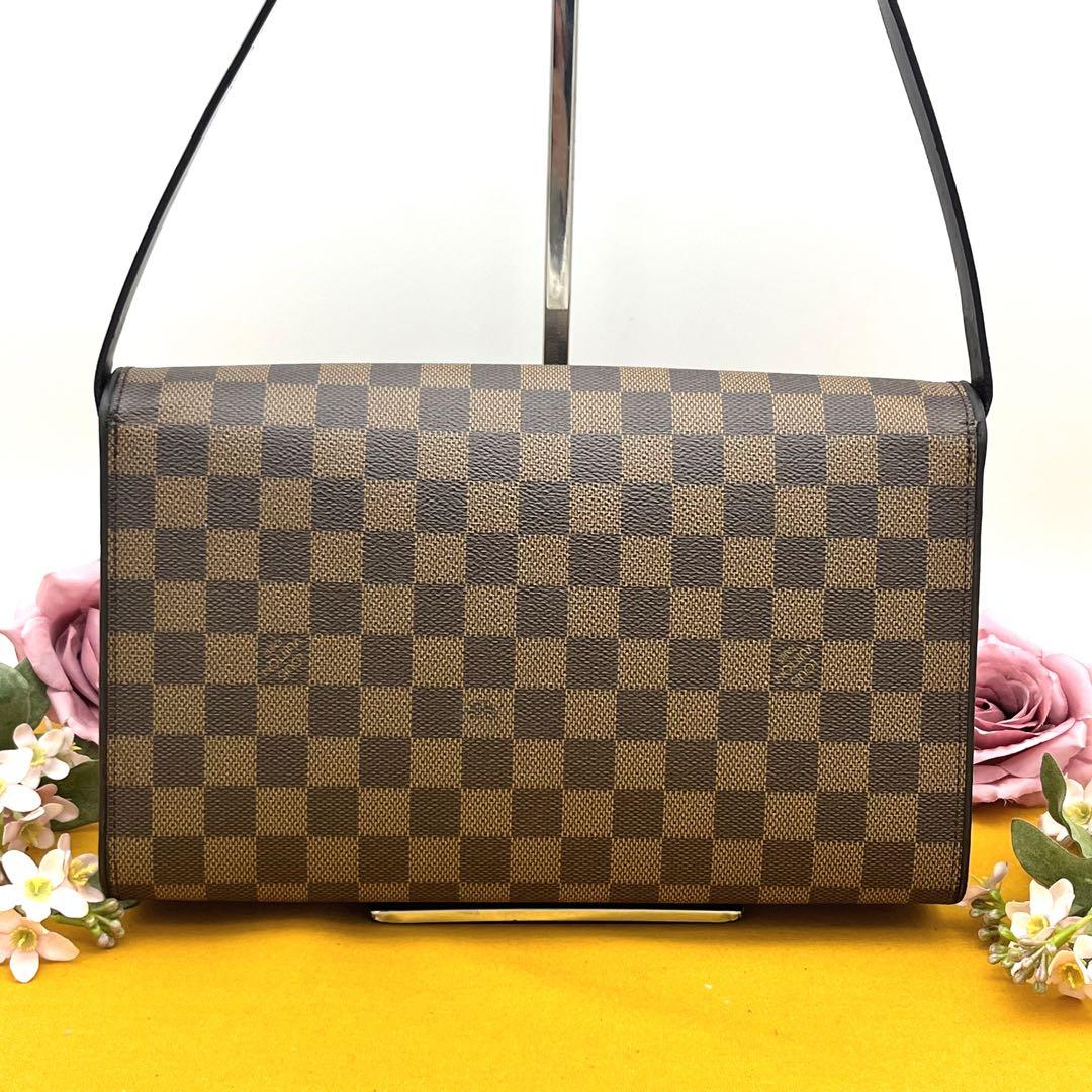 ✨希少✨ルイヴィトン　トライベッカ　ロン　ダミエ　エベヌ　ショルダーバッグ