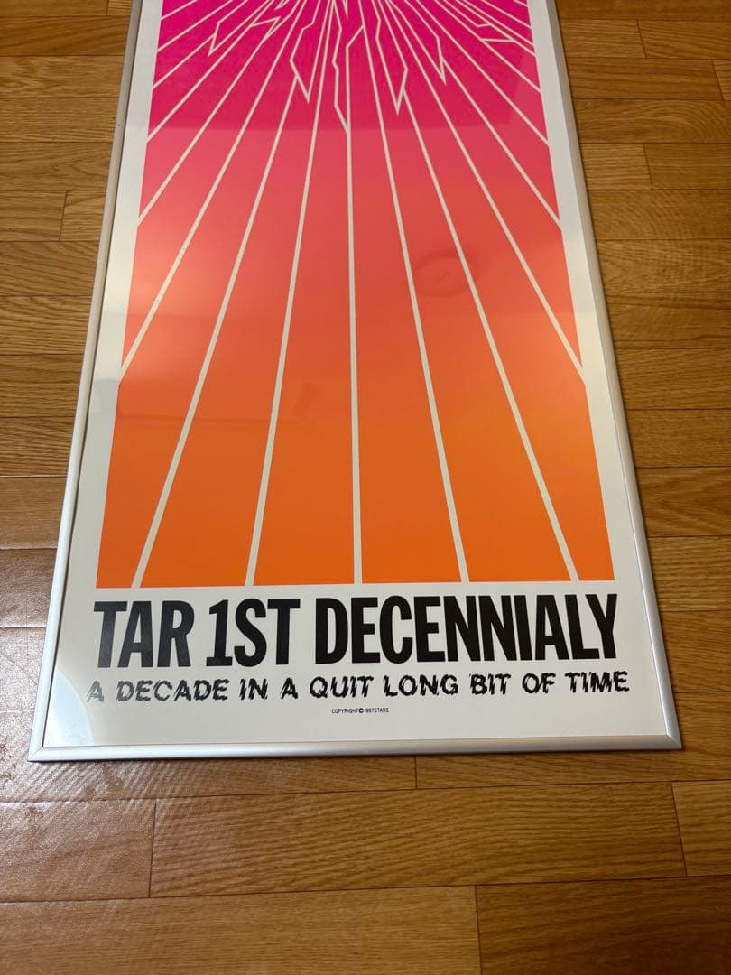 TAR × 7stars design シルクスクリーンポスター