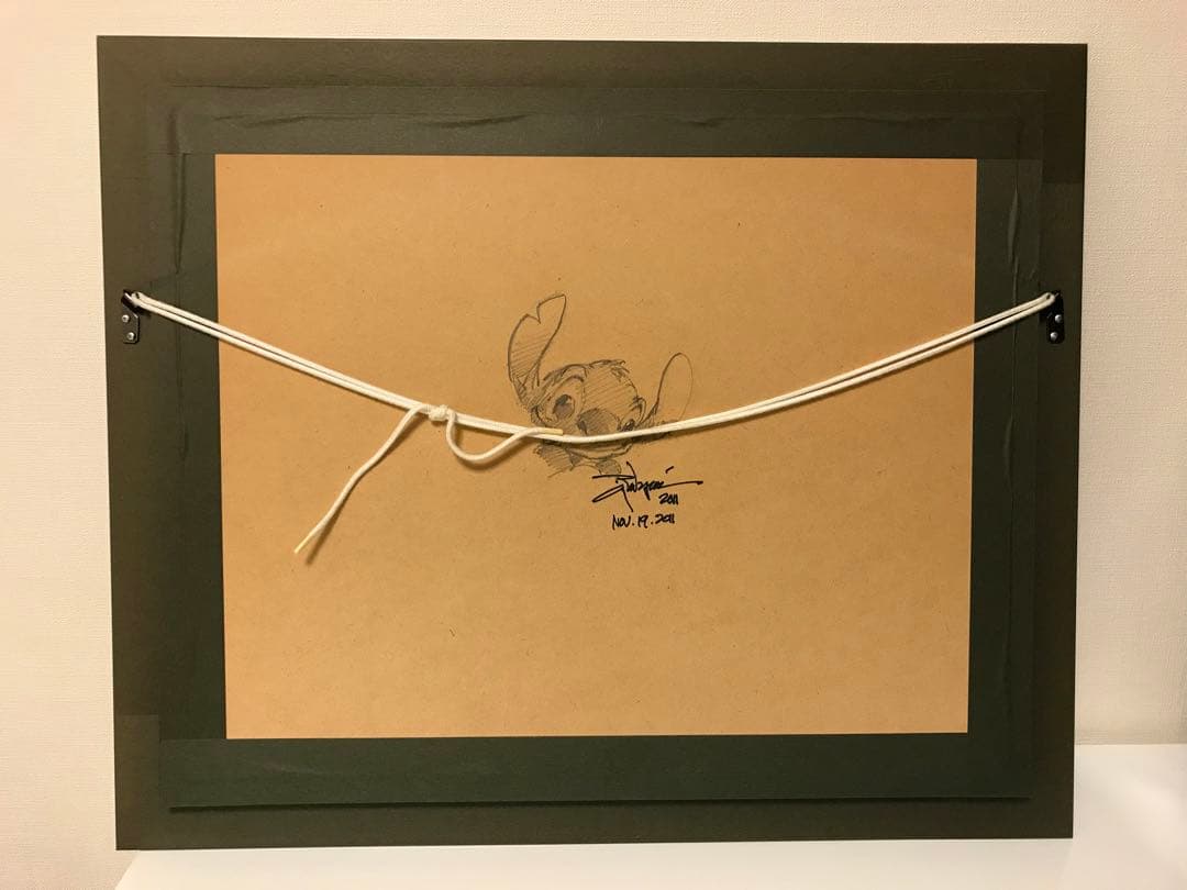 ディズニー ファインアート Hawaiian Serenade リロ＆スティッチ